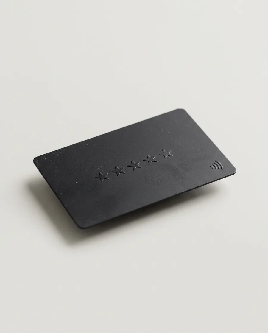 NFC kartička — černé provedení